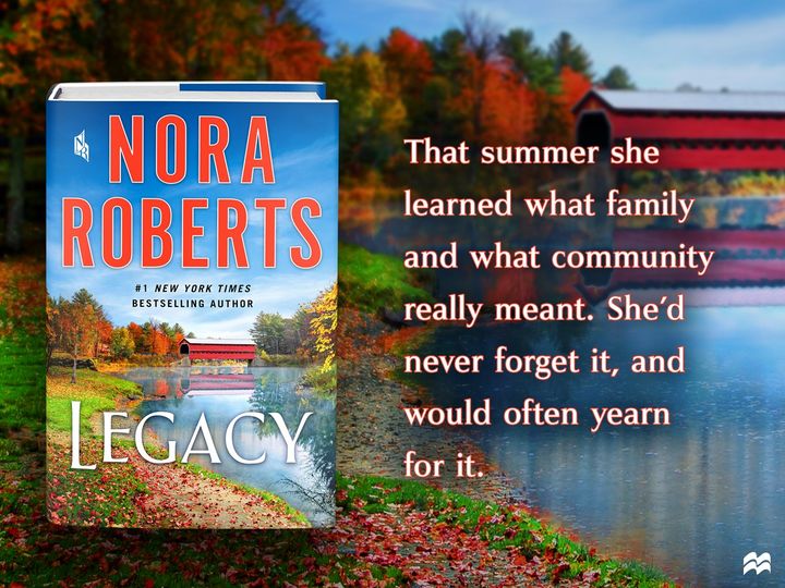 Book Review Legacy by Nora Roberts